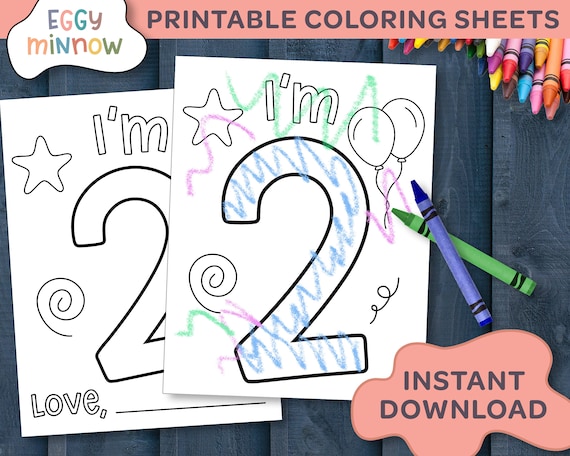 Im coloring sheets for