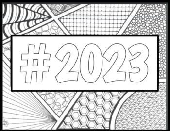 Zentangle coloring page