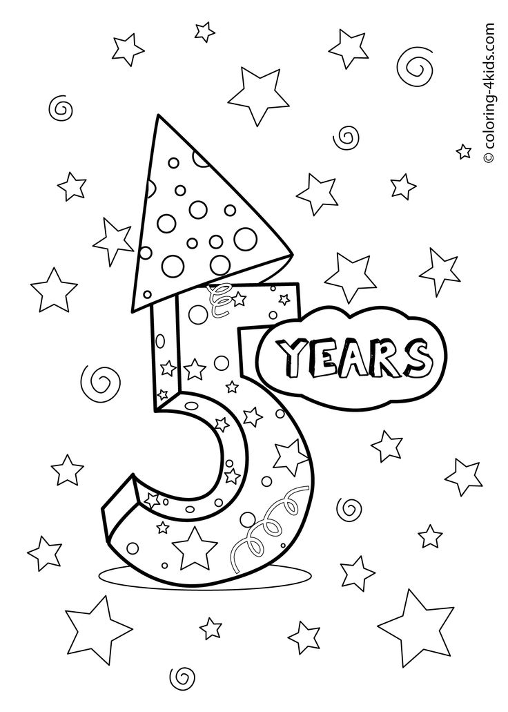 Pin on birthday coloring pages