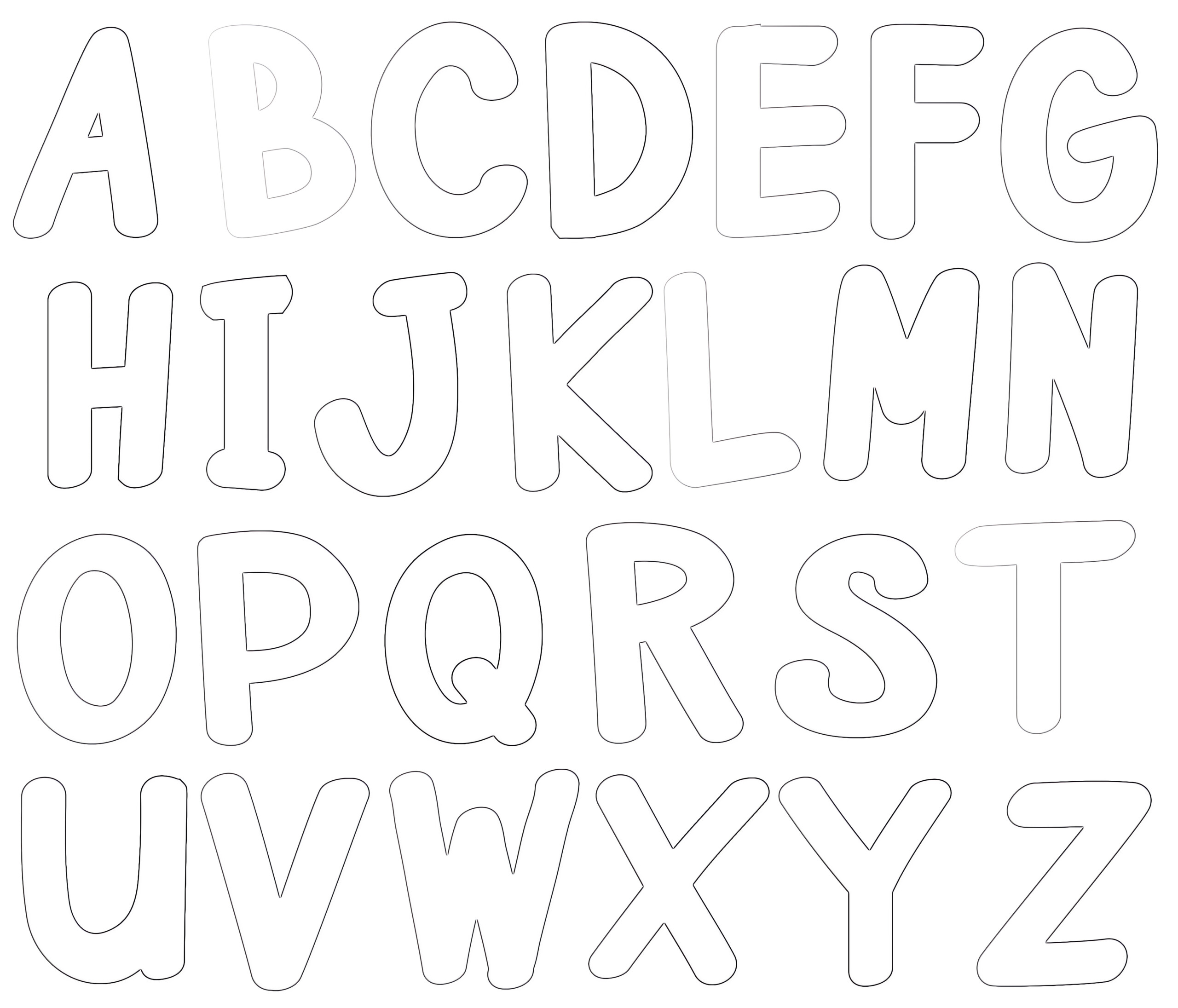 Abc coloring page