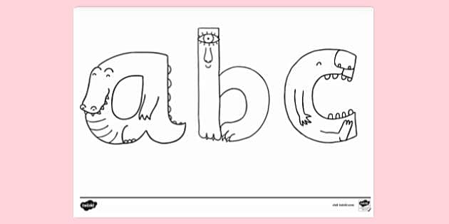 Alphabet louring sheet louring sheets pdf