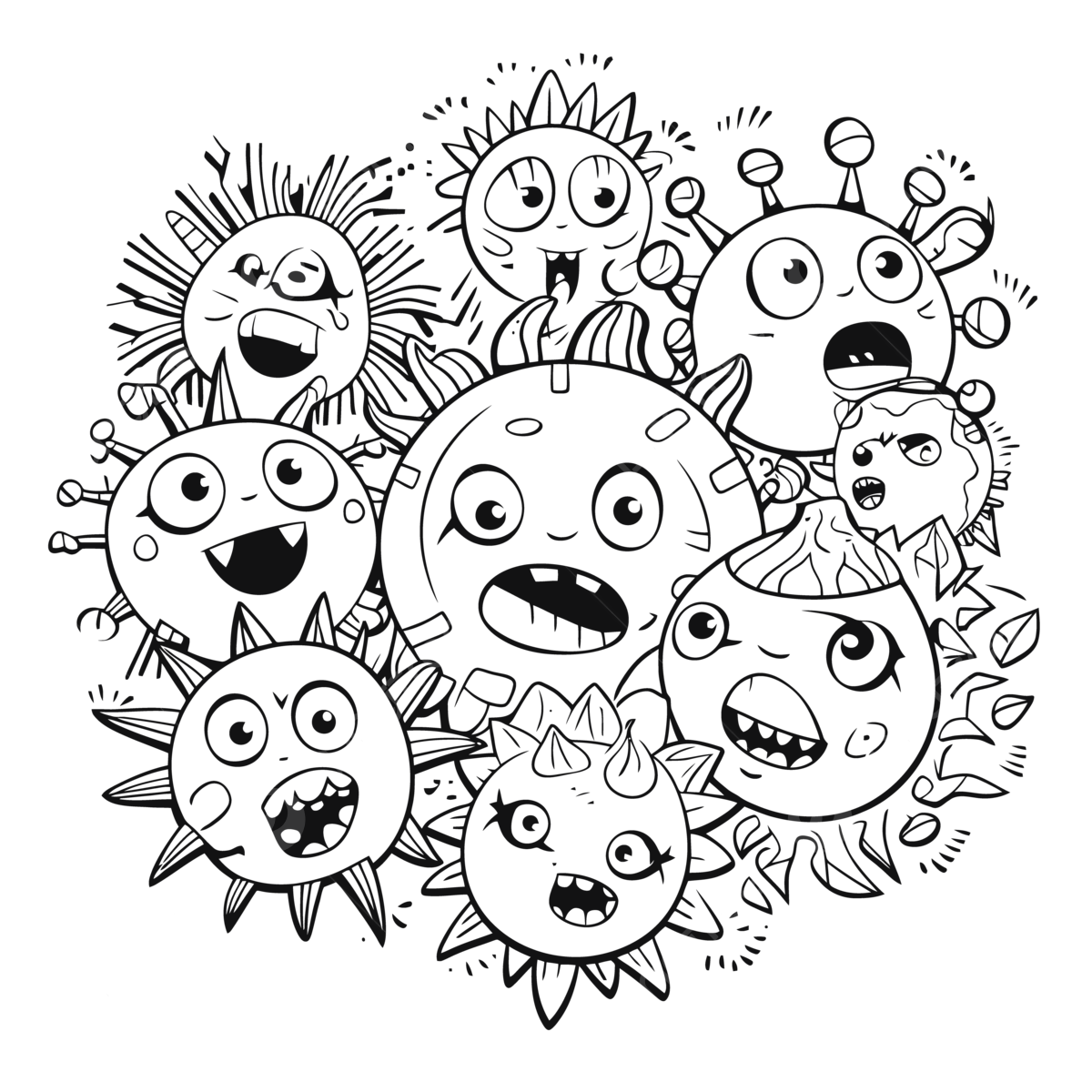 Character outline png transparent images free download vector files