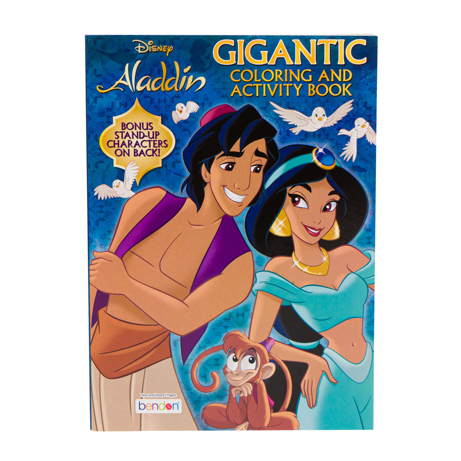 Wholesale aladdin gigantic coloring and activity book