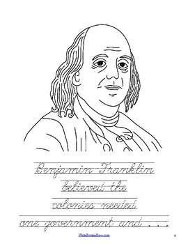 Story of the american revolution coloring book