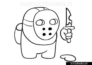 Among us coloring pages