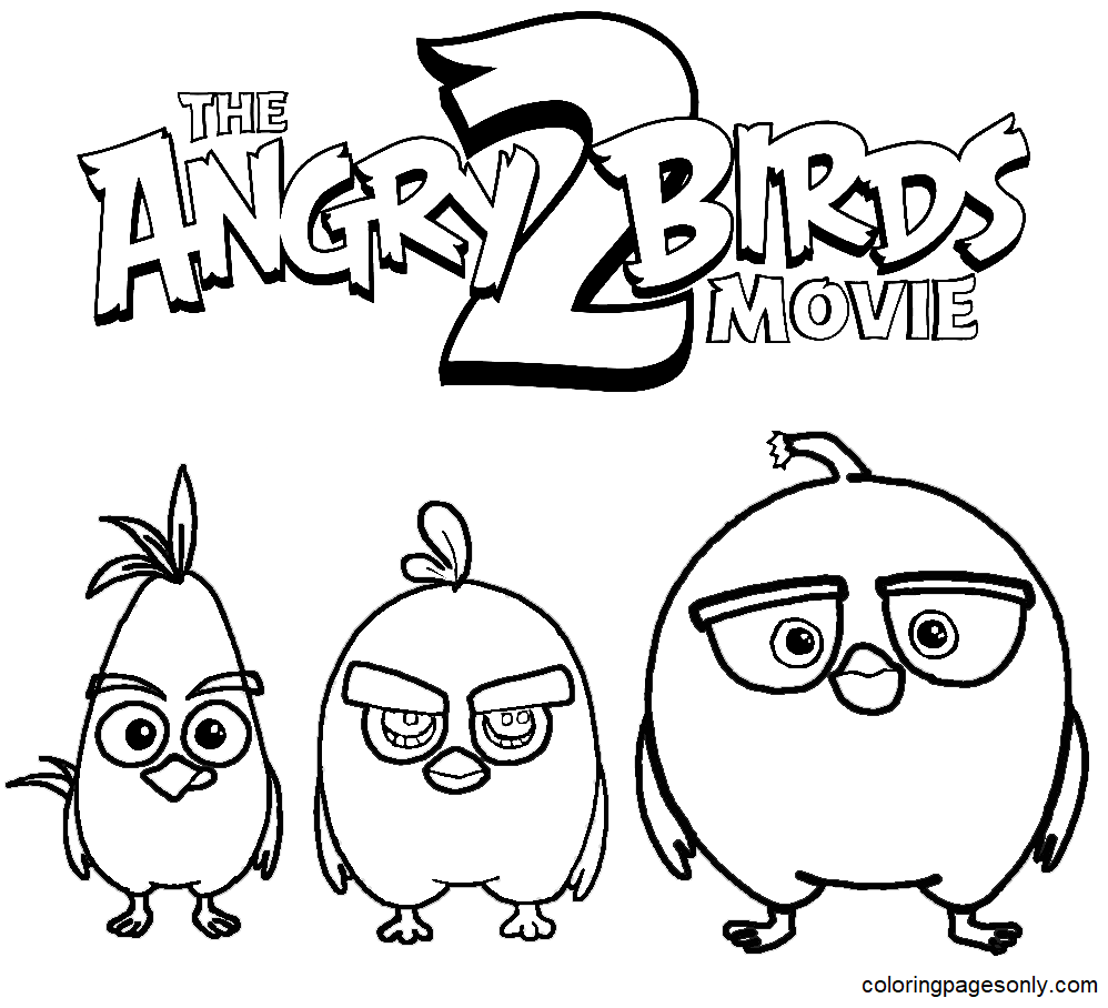 Angry birds movie coloring pages printable for free download
