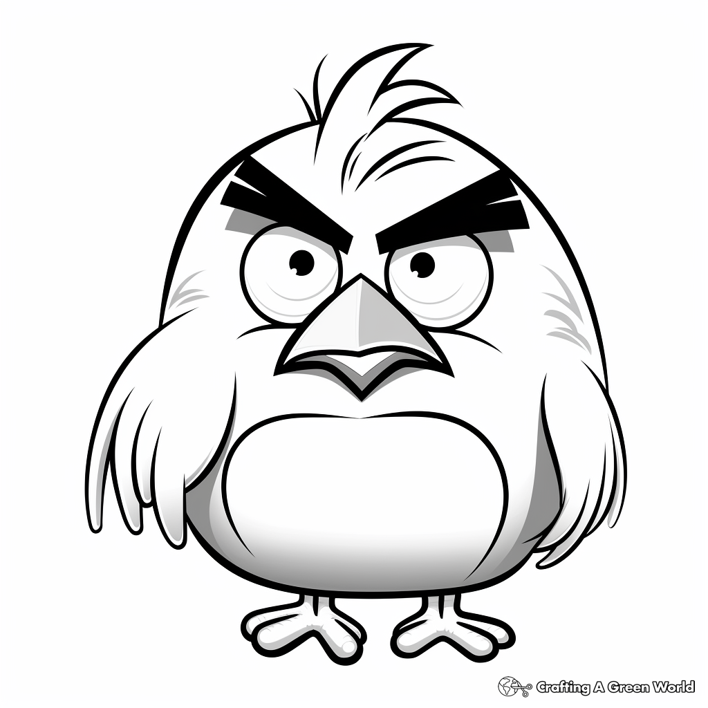 Angry birds coloring pages