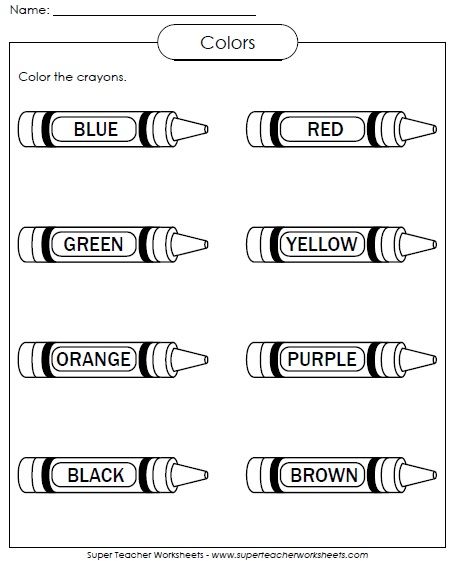 Printable colors worksheet color worksheets for preschool preschool colors kindergarten colors