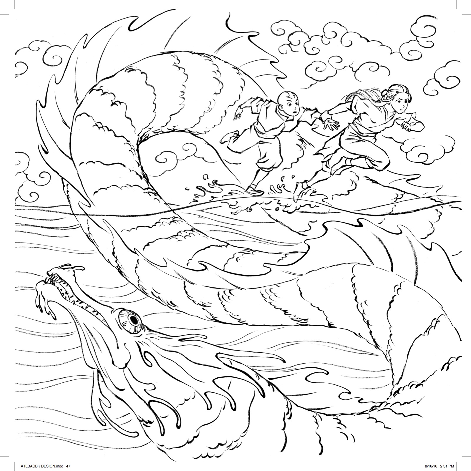 Avatar month coloring contest blog dark horse ics