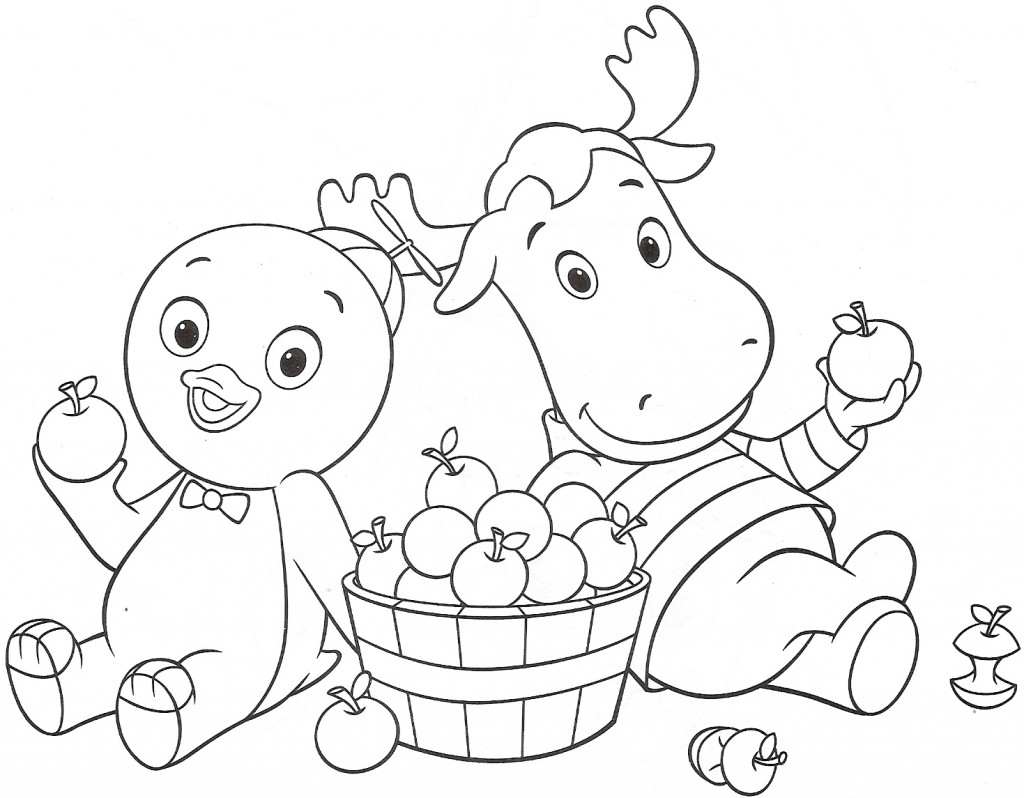 Backyardigans coloring pages free to print