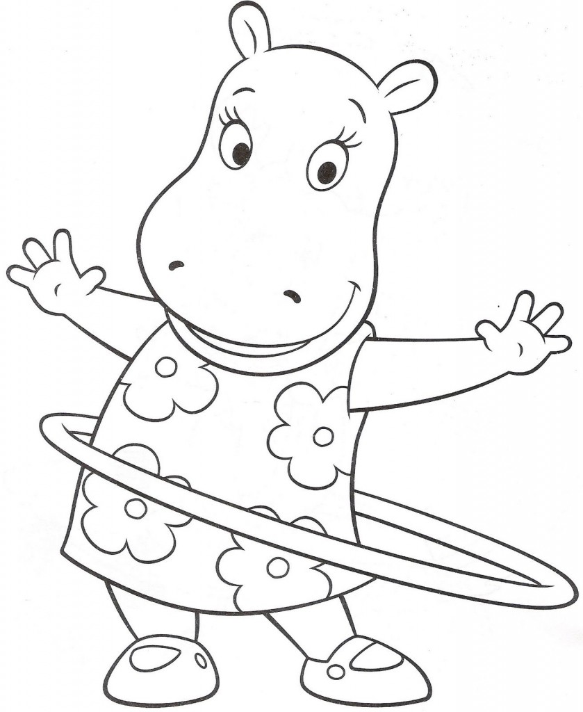 Backyardigans coloring pages free to print