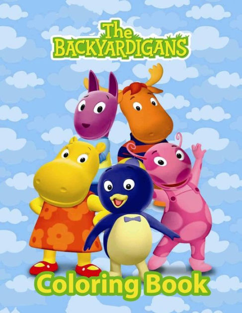Backyardigans coloring book coloring book for kids and adults with fun easy and relaxing coloring pages by linda johnson paperback barnes noble
