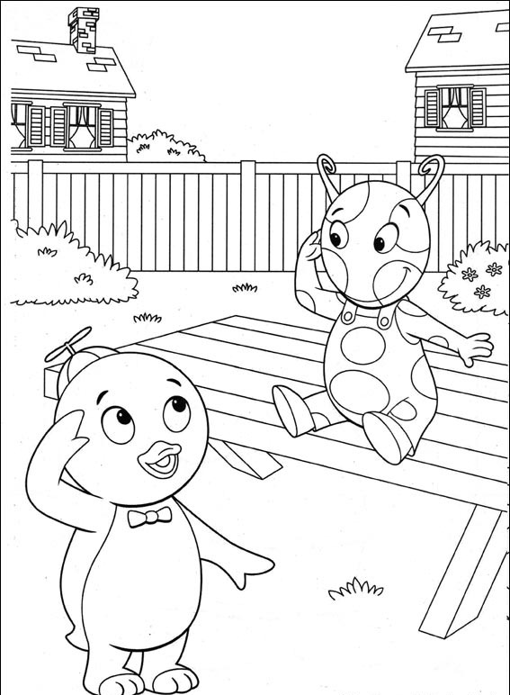 Backyardigans printable coloring pagessheets free