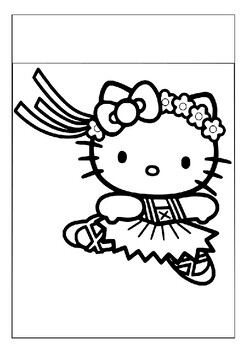 Improve your childs fine motor skills with our ballerina coloring pages pdf