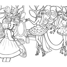 Fairy wings coloring pages