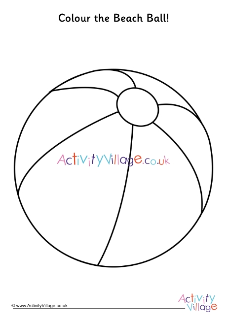 Beach ball louring page