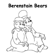 Top free printable berenstain bears coloring pages online