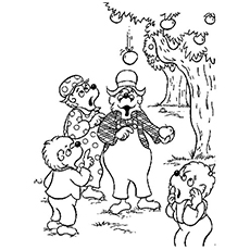 Top free printable berenstain bears coloring pages online