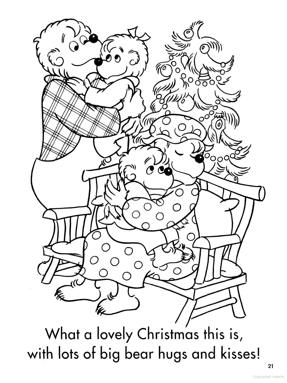 The berenstain bears christmas coloring and activity book teddy bear coloring pages bear coloring pages coloring pages