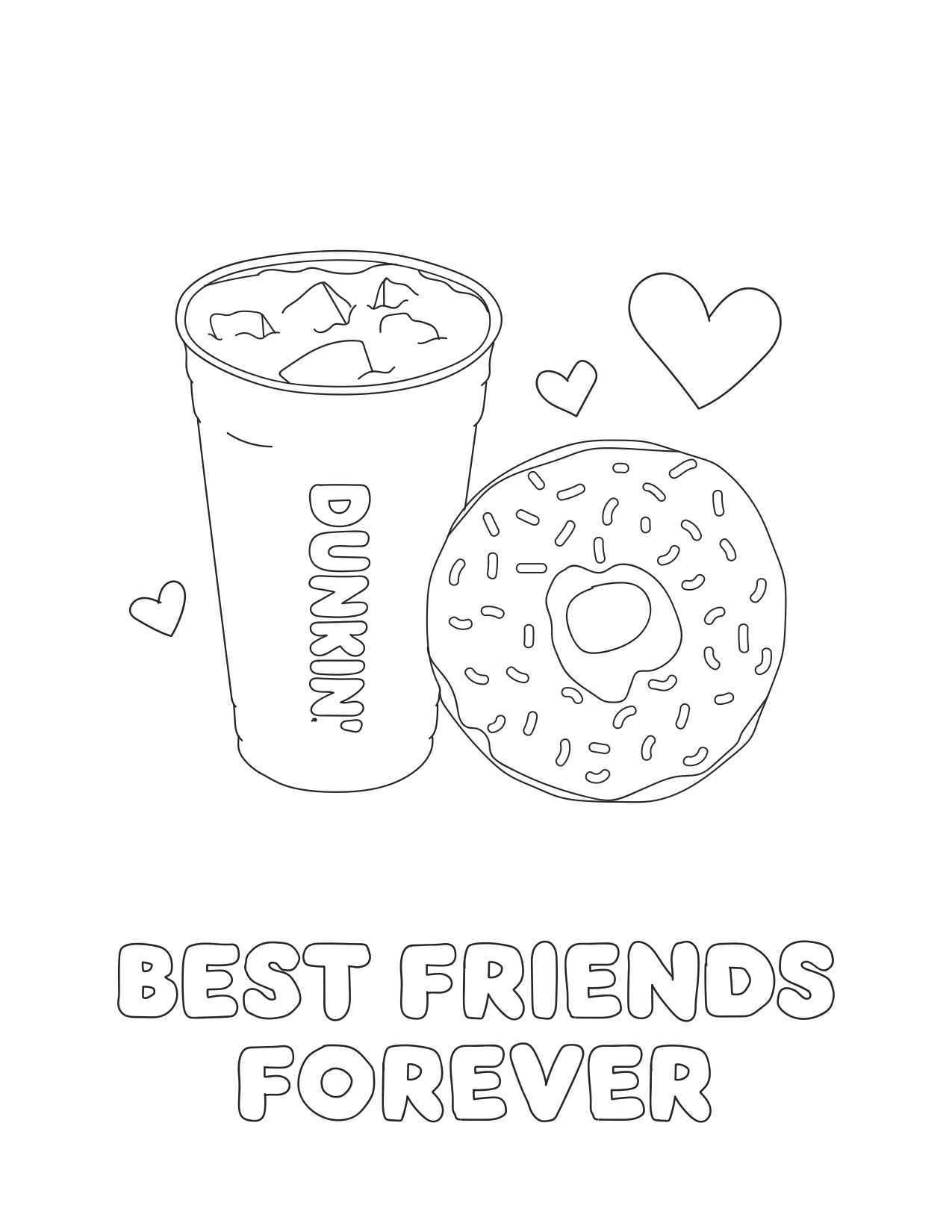Treat your bff this national best friend day dunkin