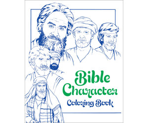 Bible character coloring book