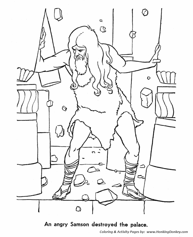 Bible story characters coloring page sheets