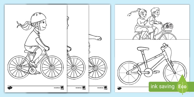 Bike week louring pages teacher made