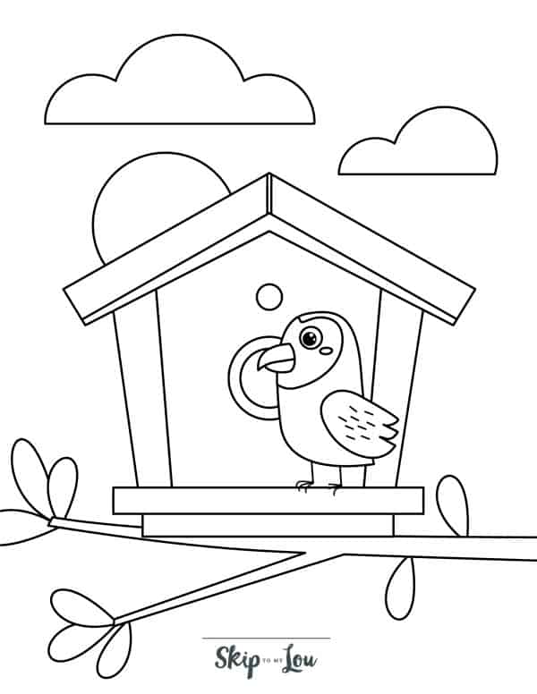 The most adorable bird coloring pages skip to my lou