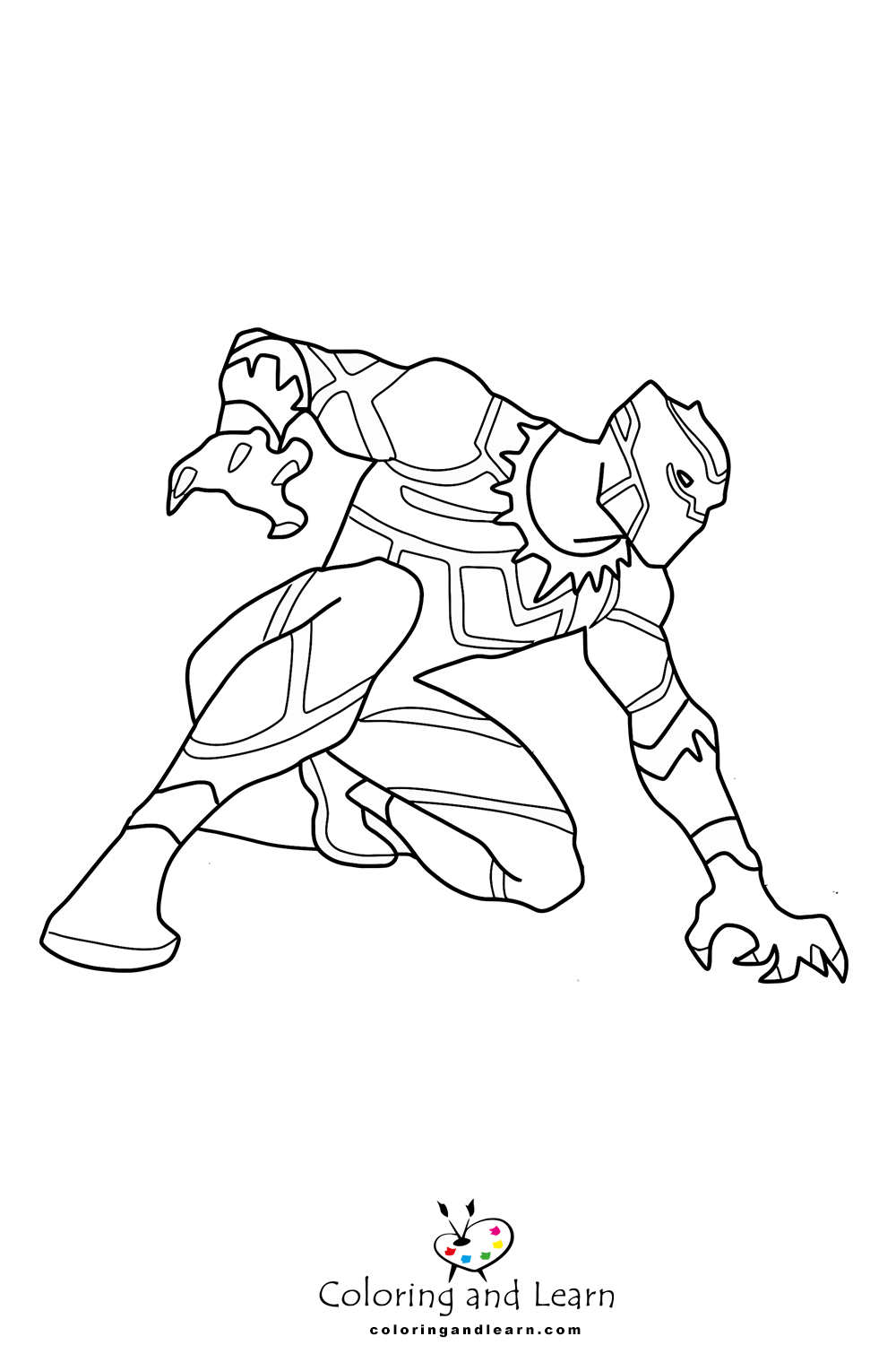 Black panther coloring pages rcoloringpages