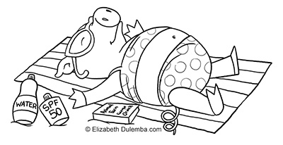 Coloring page tuesday