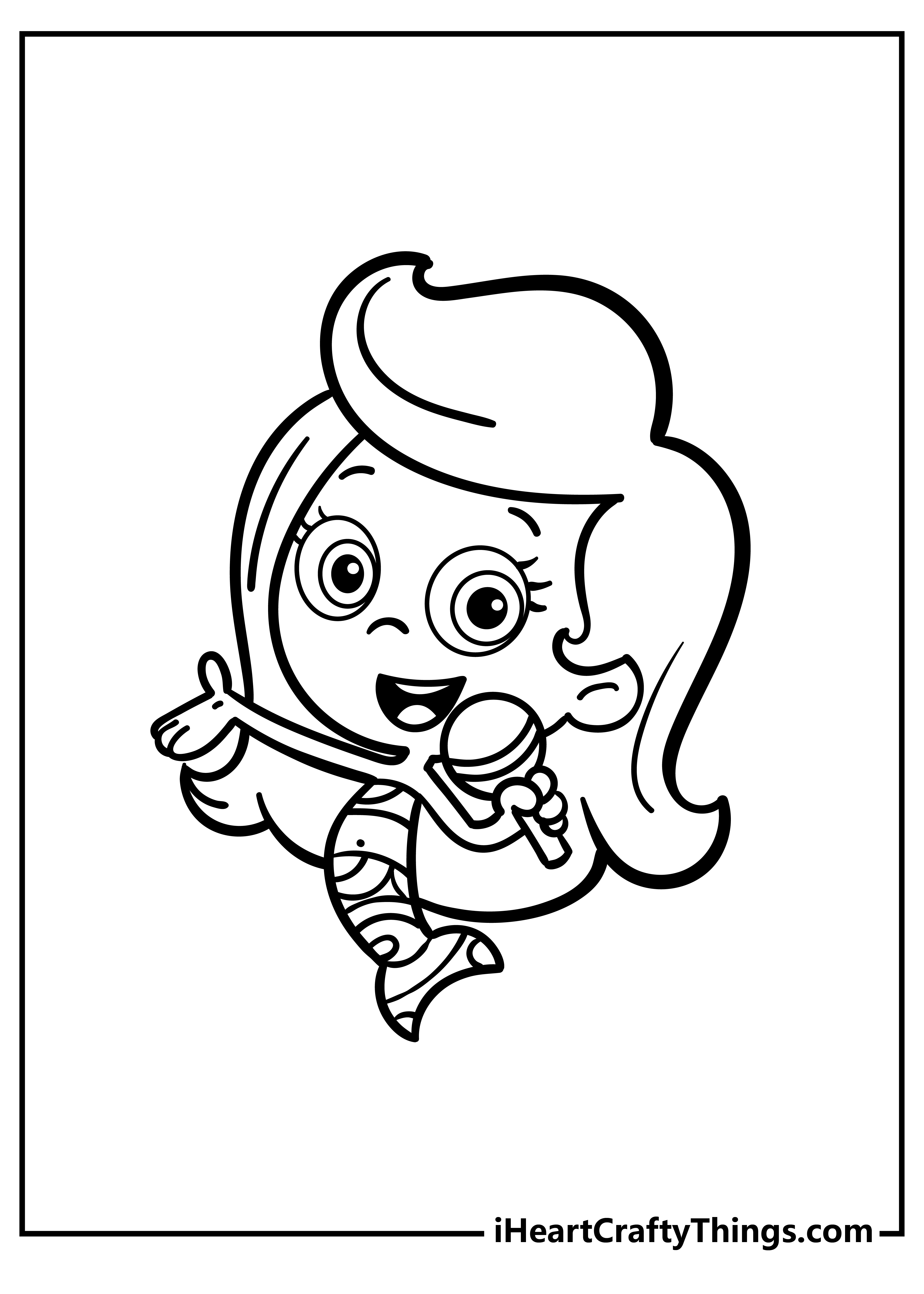 Bubble guppies coloring pages free printables