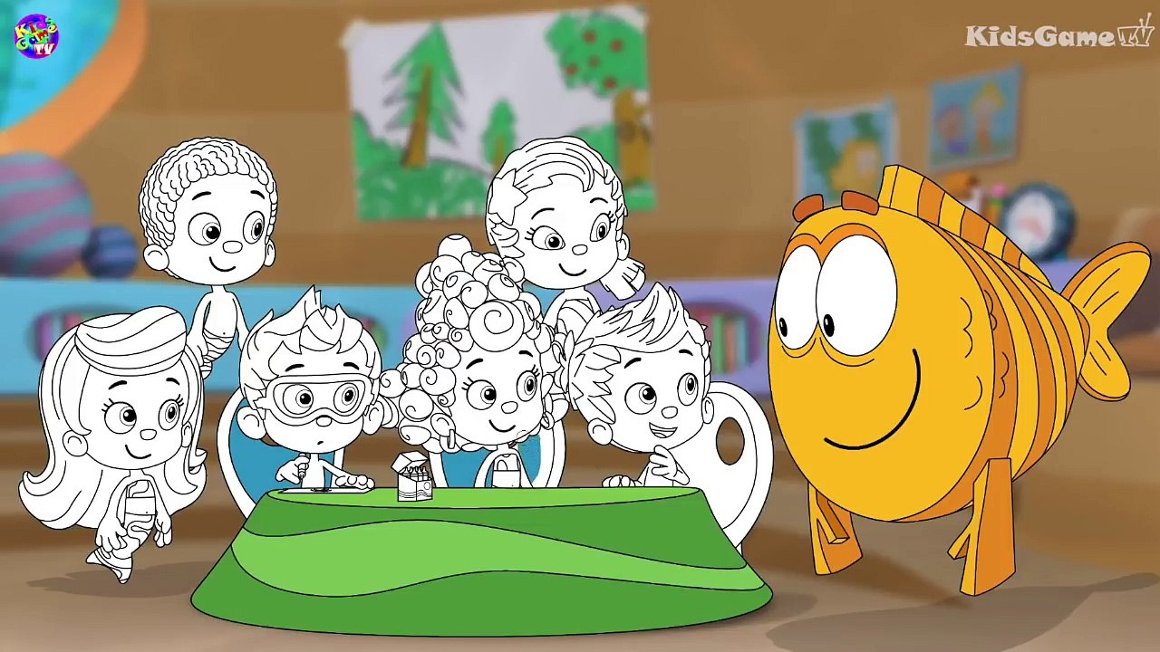 Bubble guppies coloring book