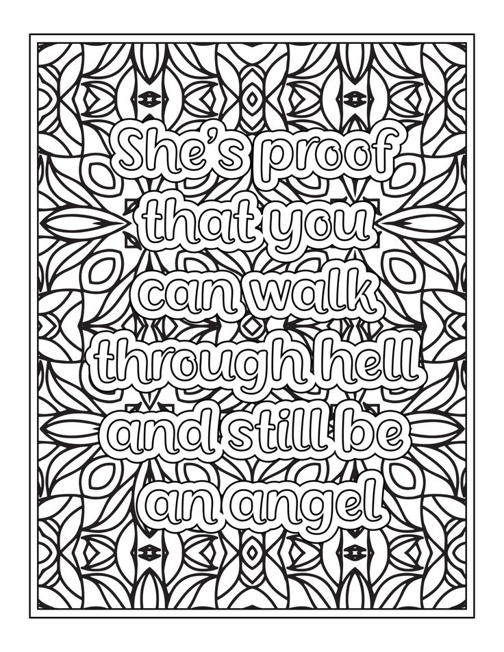 Download the strong women quotes coloring page for coloring book royalty