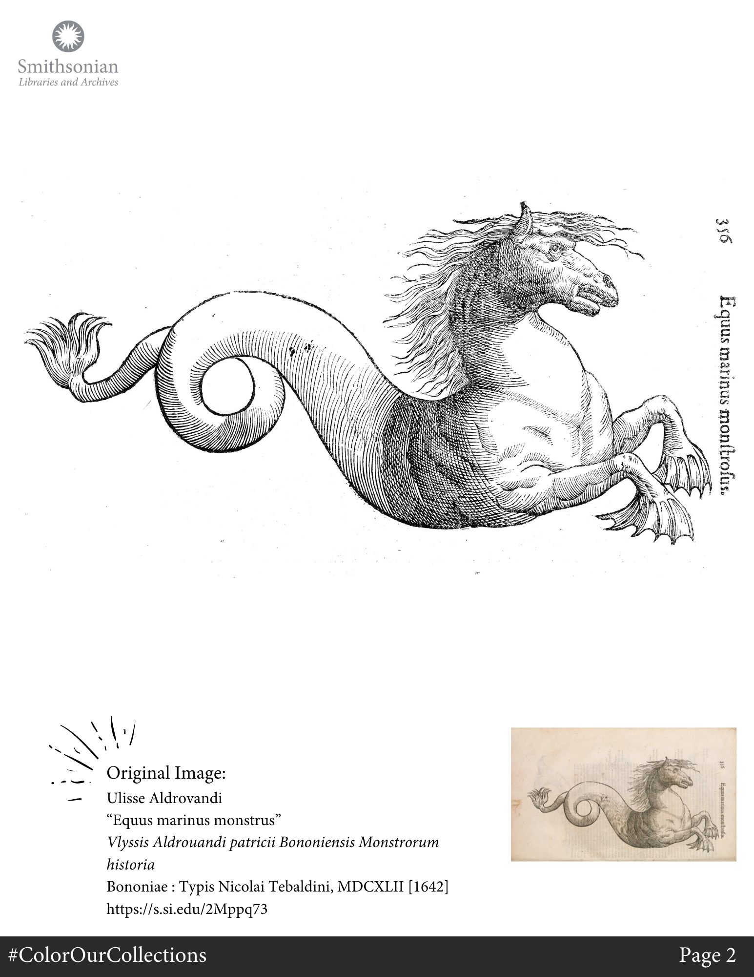 Color our collections for â smithsonian libraries and archives unbound