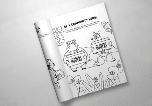 Custom coloring book printing quality self