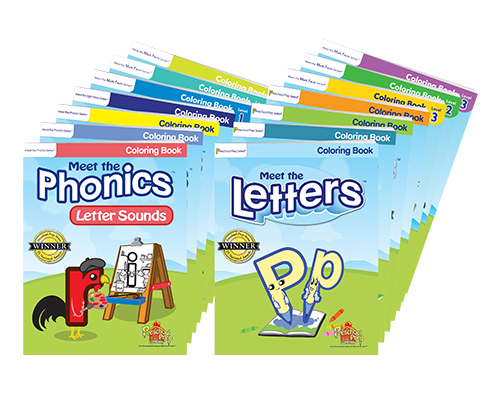Coloring books pack