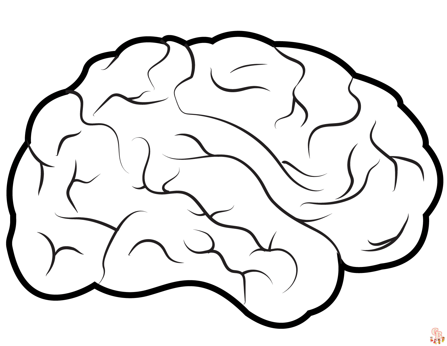 Discover the world of brain coloring pages for free