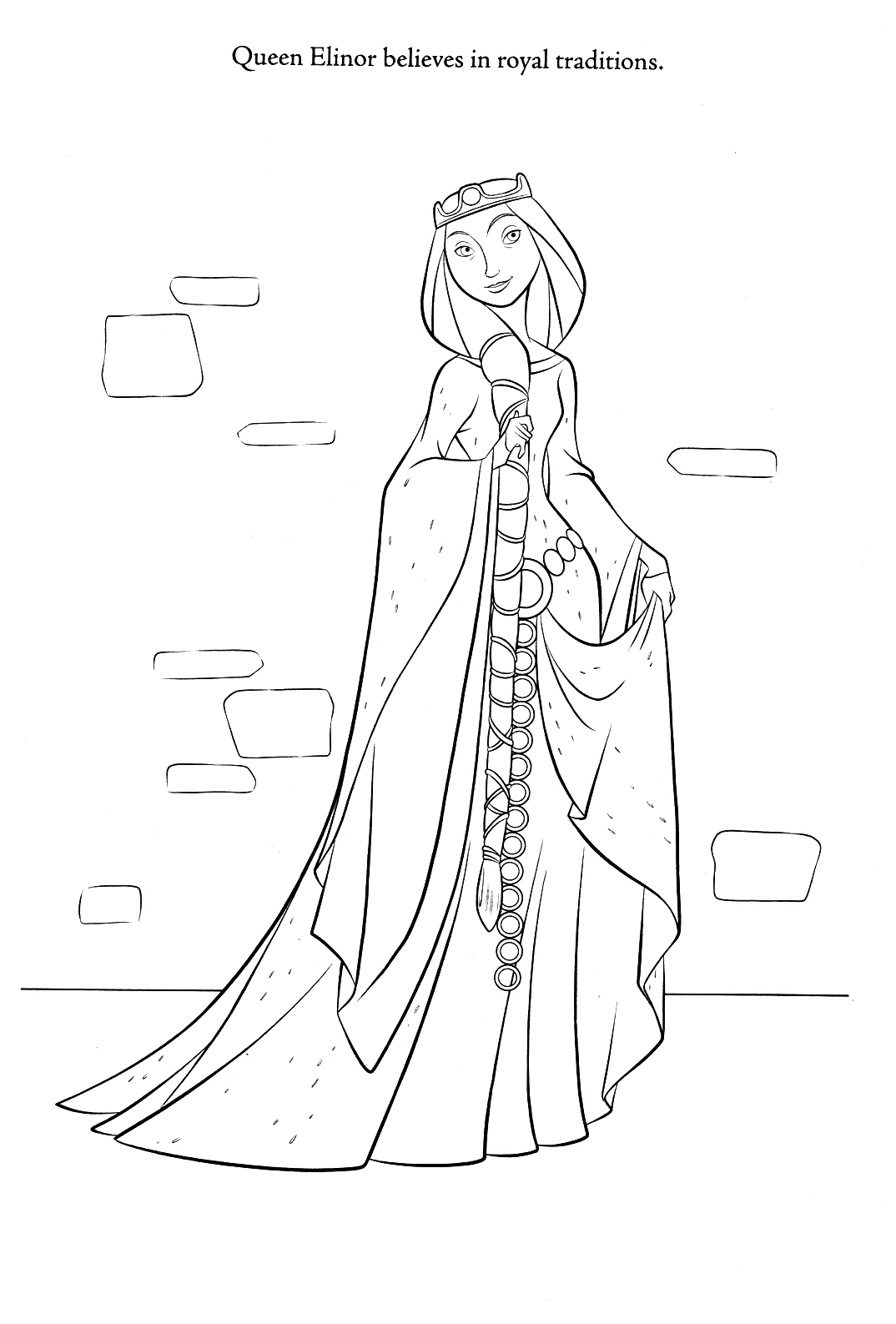 Brave coloring pages