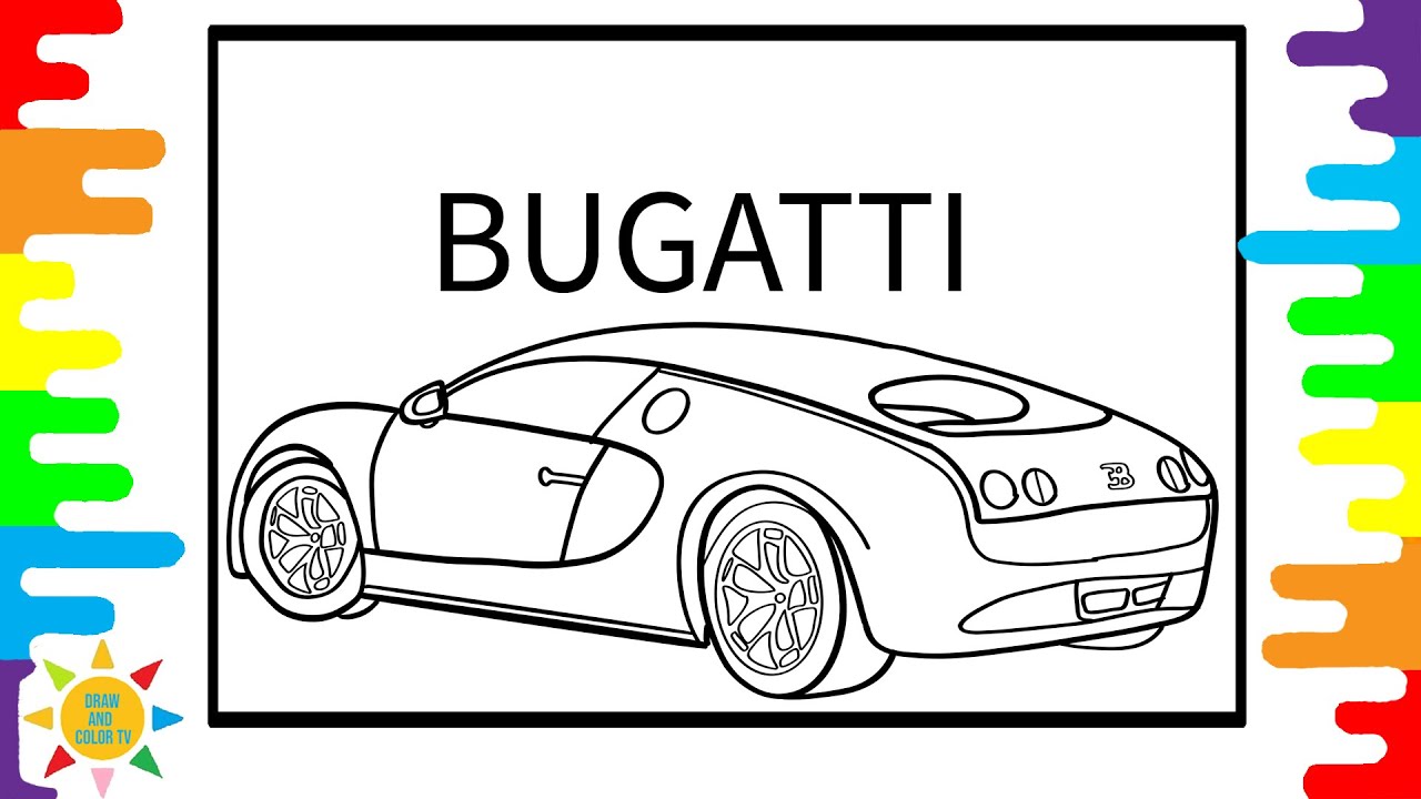 Bugatti veyron coloring pages bugatti coloring pages car coloring kovan lacrãe