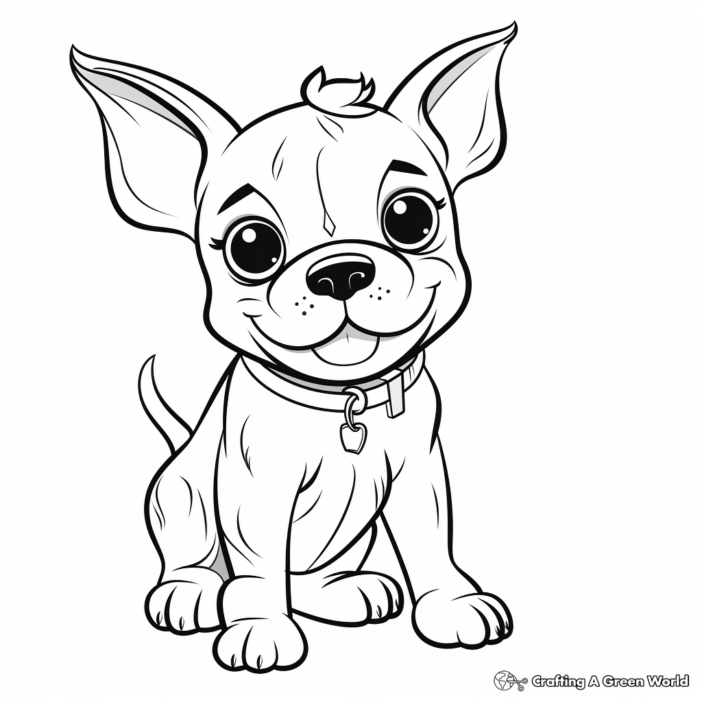 French bulldog coloring pages