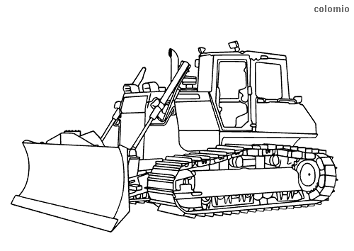 Excavators coloring pages free printable excavator coloring sheets
