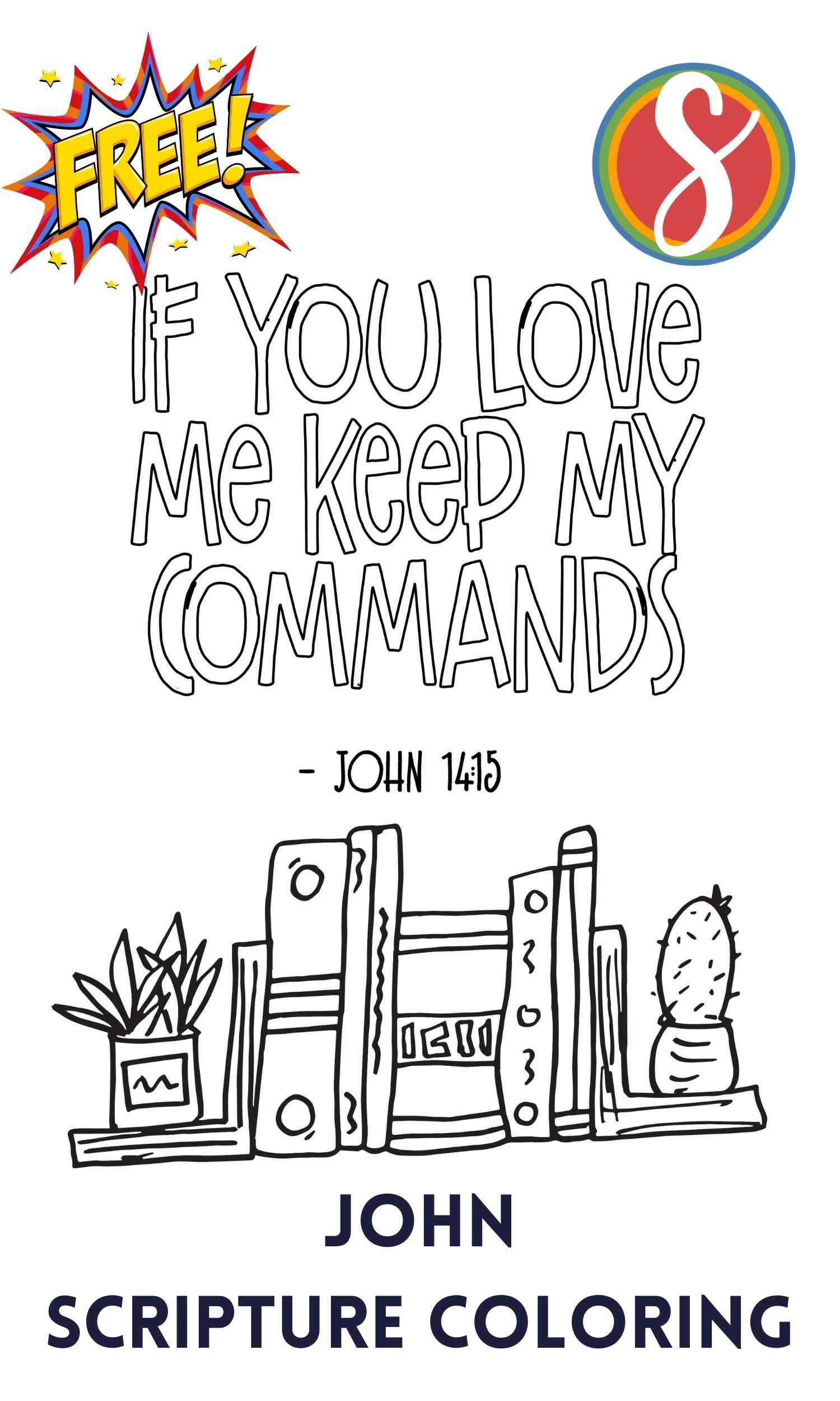 Free john coloring pages â stevie doodles