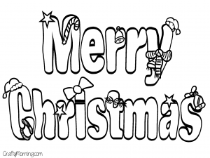 Free printable christmas coloring pages for kids