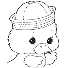 Top free printable duck coloring pages online