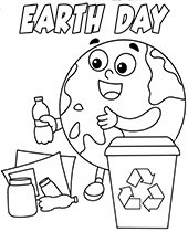 Earth day coloring pages