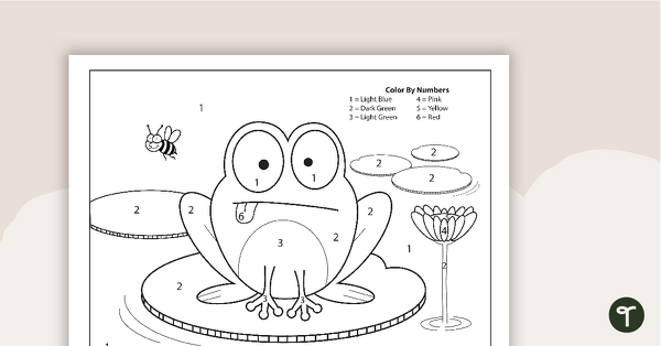 Frog in a pond