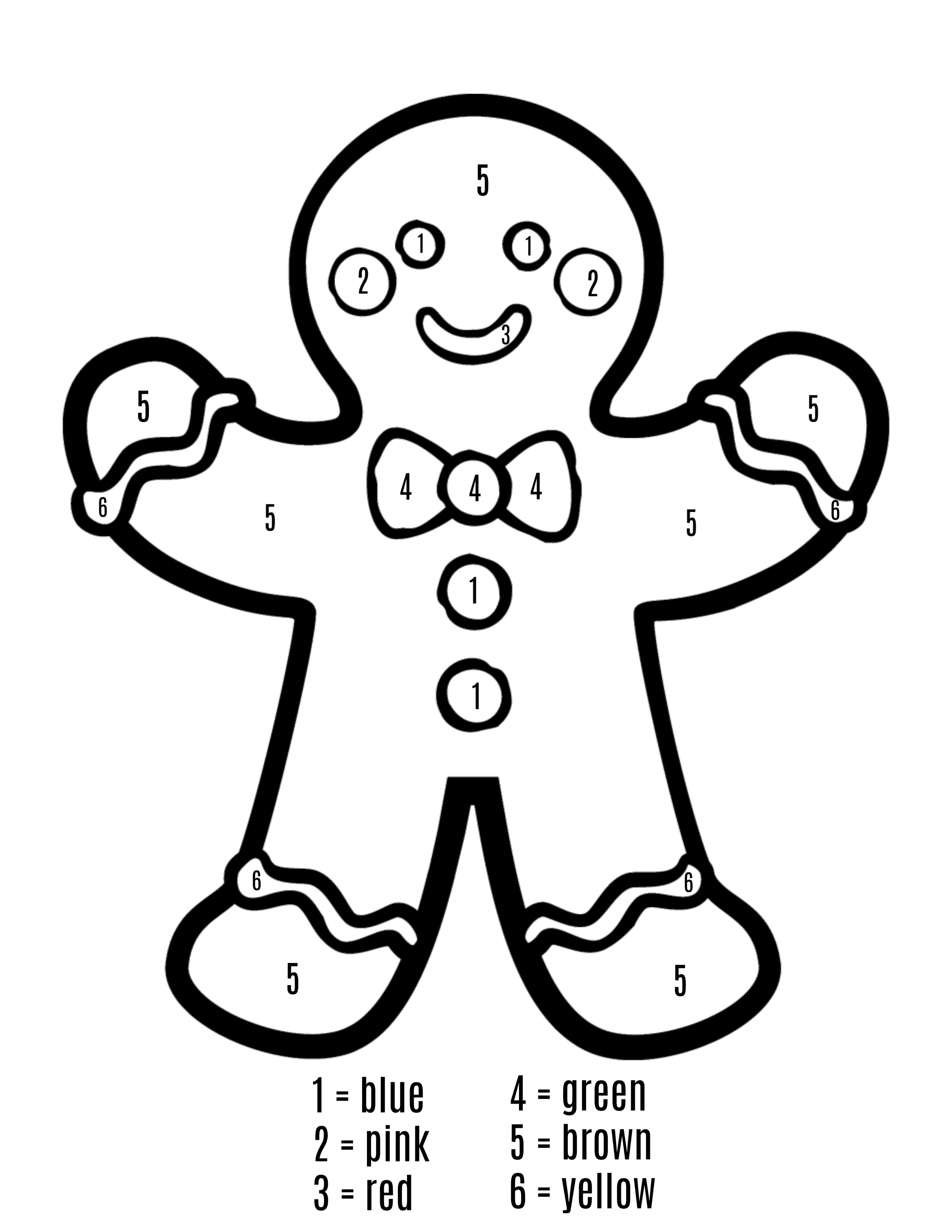 Fun free printable gingerbread man activities for kids story
