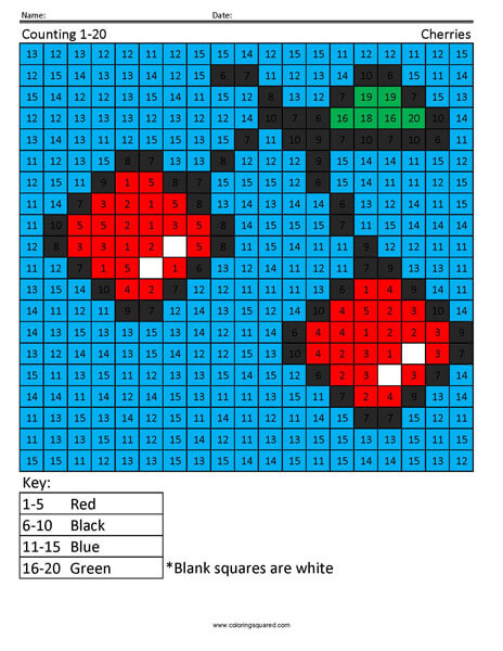 Color by number