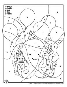 Ocean color by number pages woo jr kids activities childrens publishing