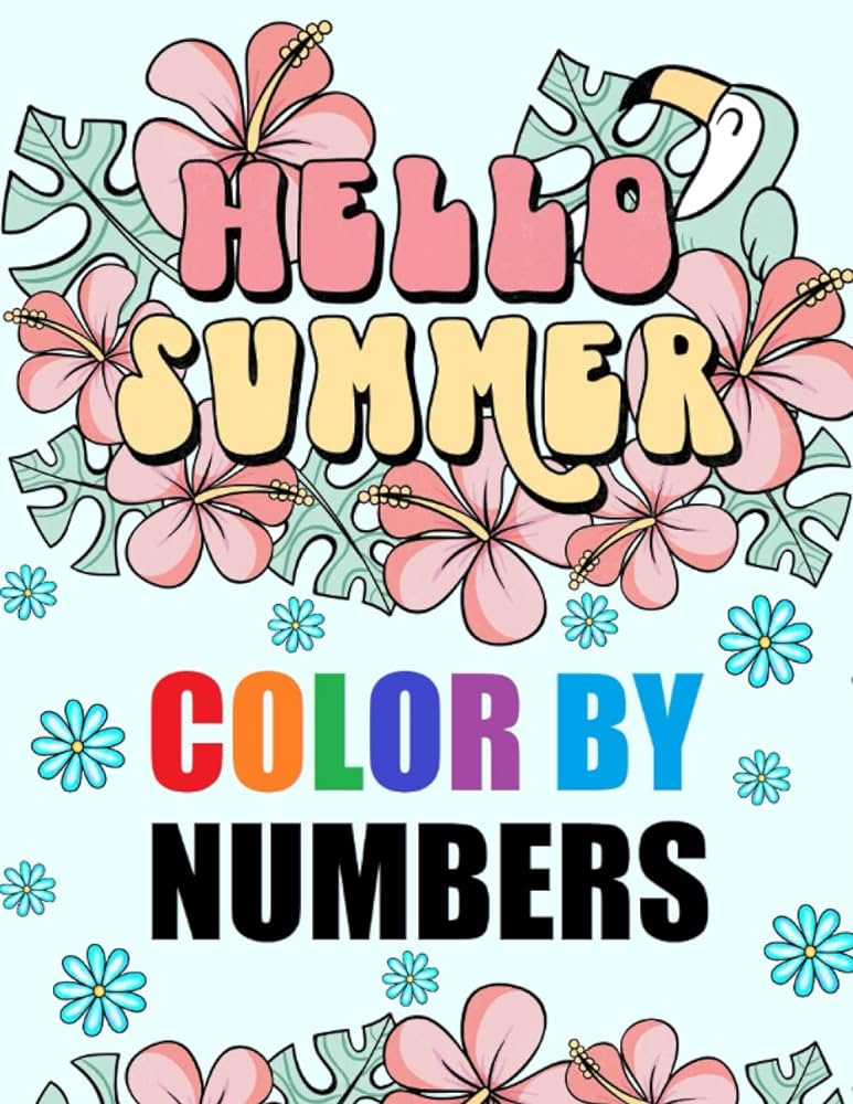 Summer lor by number loring book large by rivers ivy